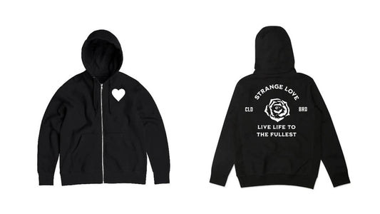 CB Strange Love Zip Up hoodie