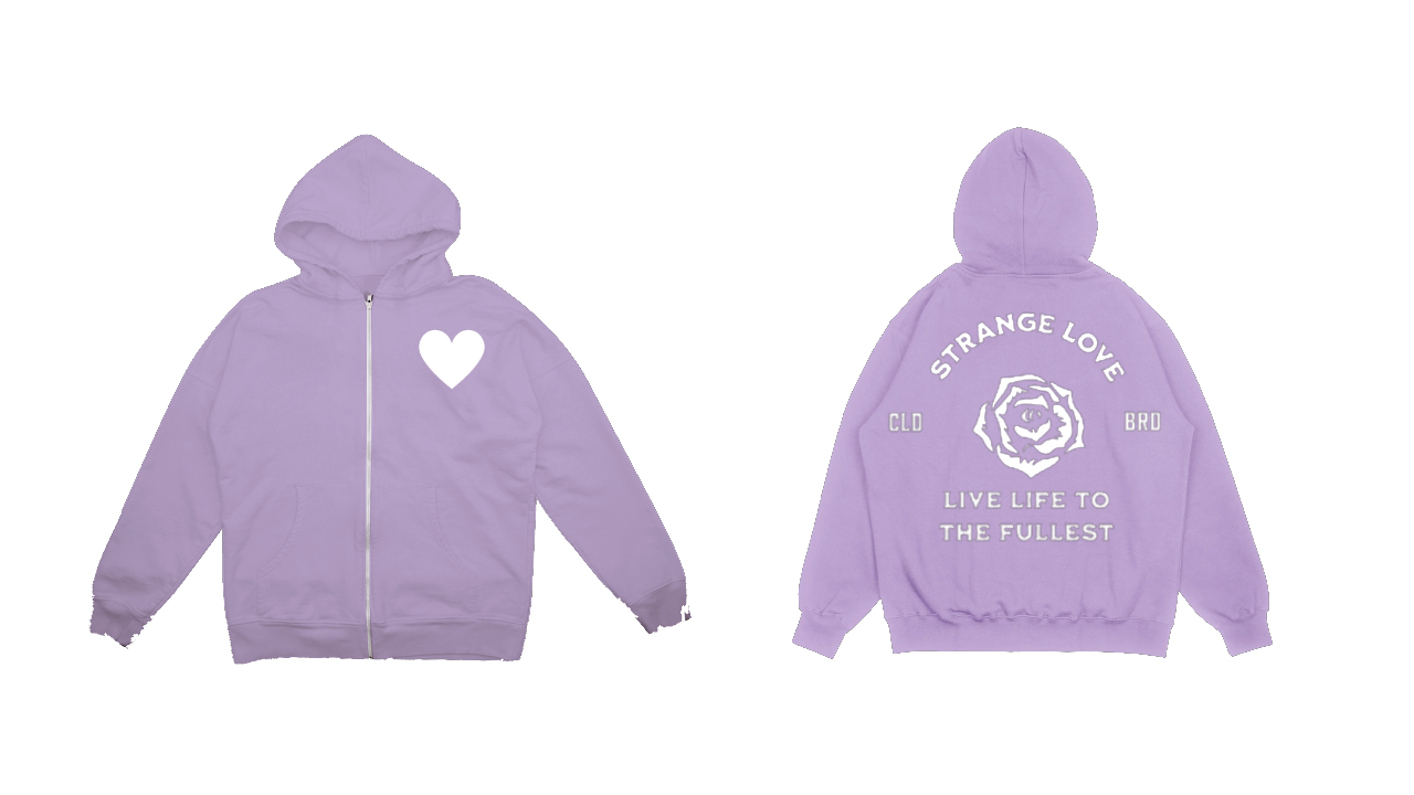 CB Strange Love Zip Up hoodie